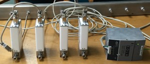 Brooks Instrument Model GF40 MFCs with Multi-drop Cables