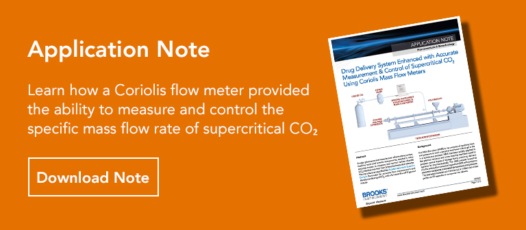 Brooks Instrument Coriolis Flow Meter Application Note Brooks Instrument Coriolis Flow Meter Application Note